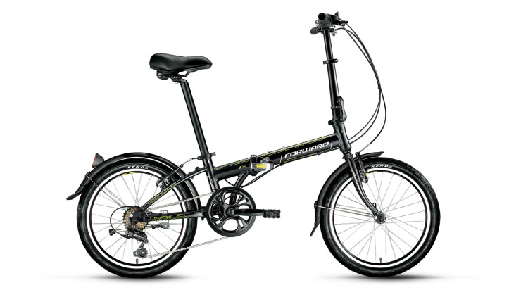 велосипед FORWARD ENIGMA 2.0 скл. (20'' 7ск.) черный