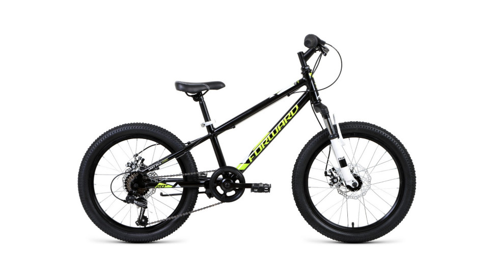 велосипед FORWARD UNIT PRO 20 disc (20" 6 ск. рост 10.5") 2019-2020, черный