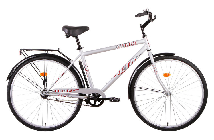 велосипед ALTAIR 28 высокая рама (28'' 1ск) серый мат.