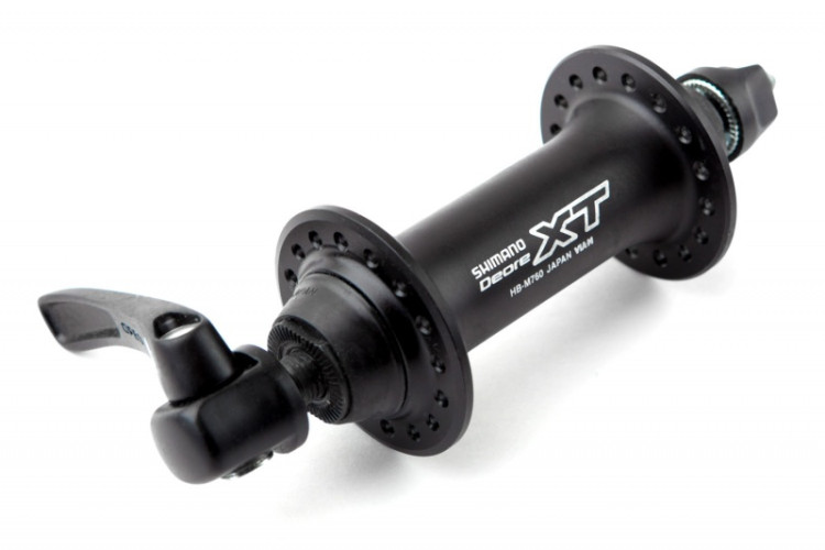 Втулк. пер. Shimano XT, HB-M760, 32 отв, QR, черн.
